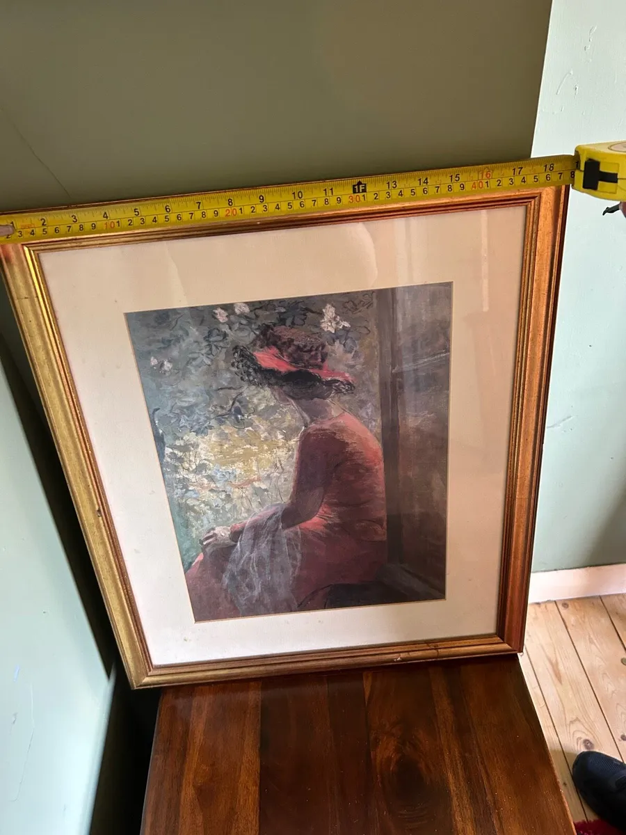 Painting of woman - Image 1