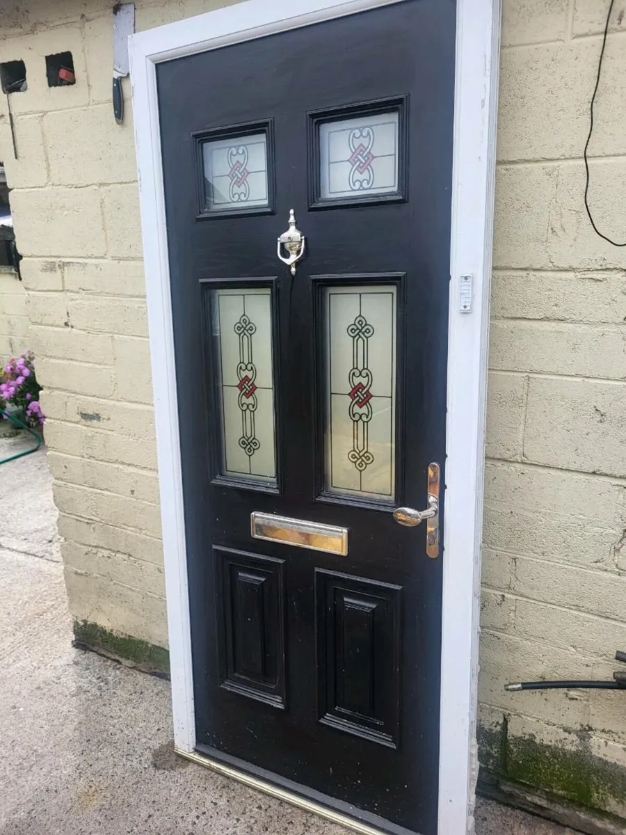 Composite Front Door & Frame - Image 1