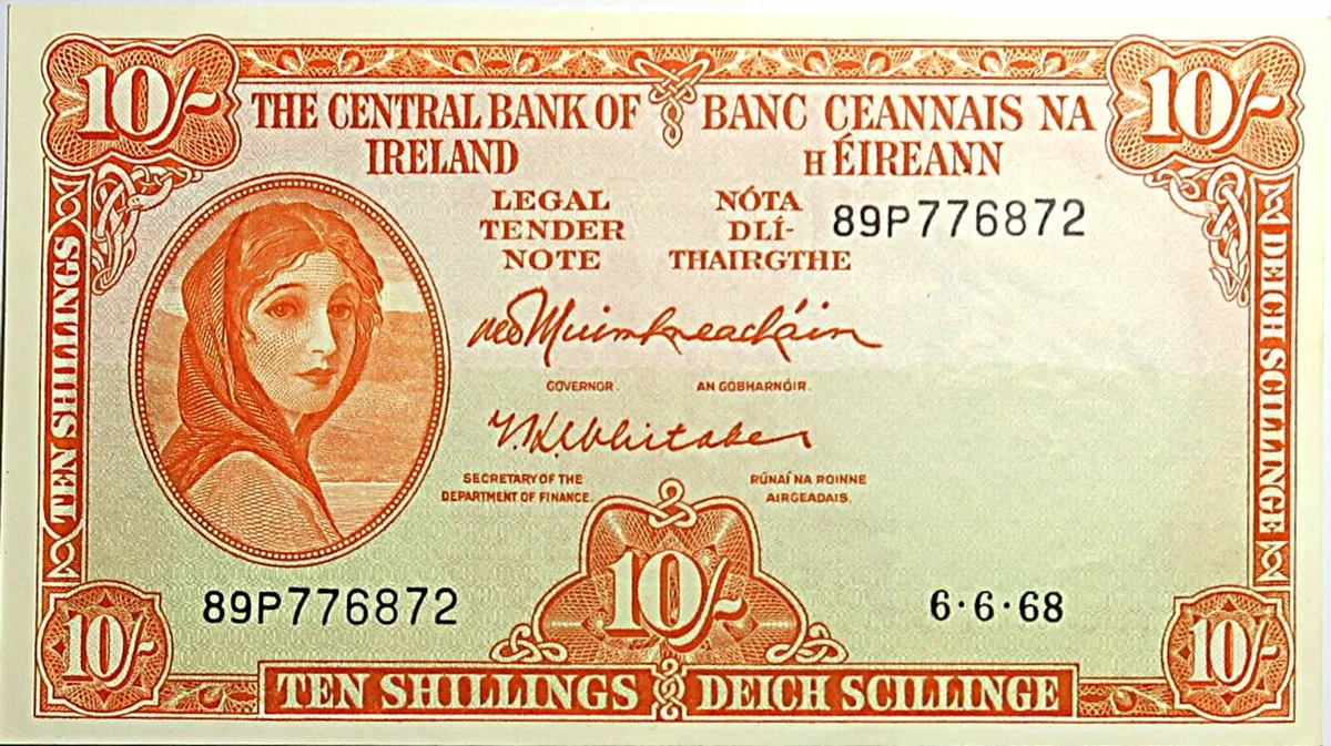 An Orange Note  - From 1968,  Free Post - Image 2