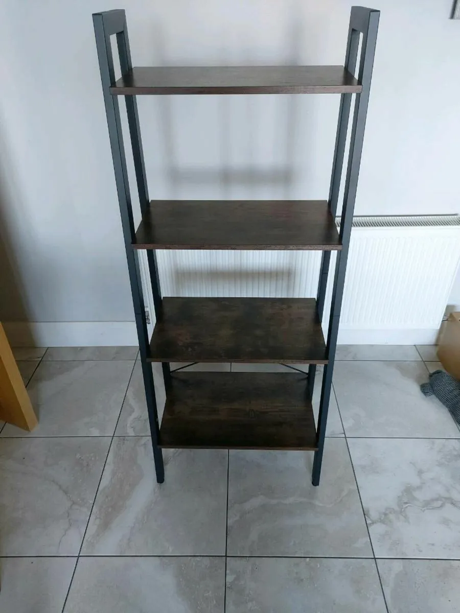 Brand New 4 Tier Stylish Bookcase Display Unit - Image 4