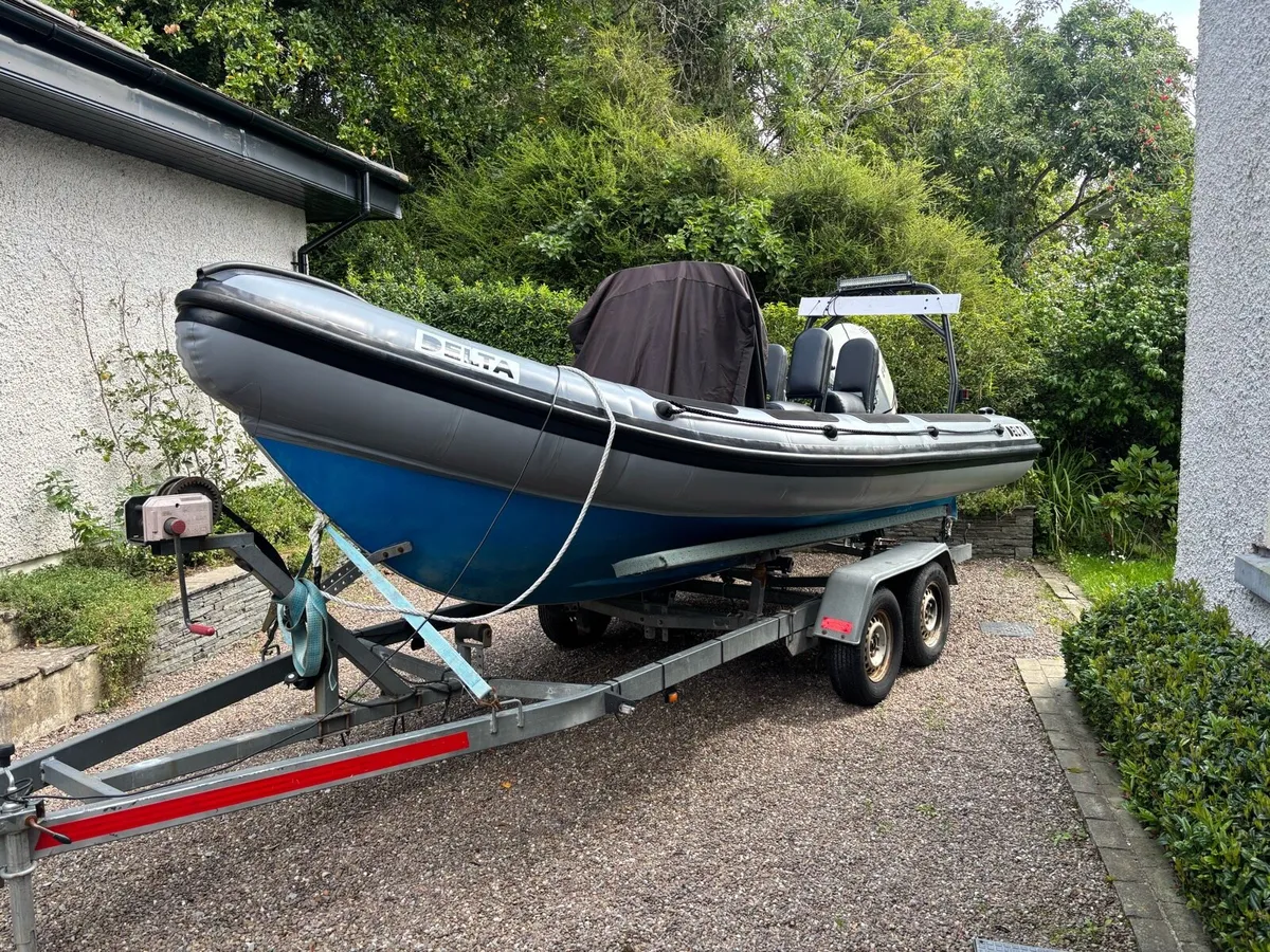 New Tubes 5.5 Metre Delta Rib 150hp Engine - Image 1