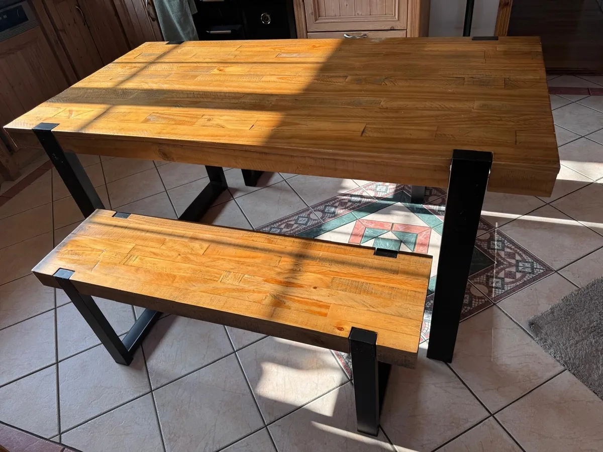 Table & Bench - Image 1