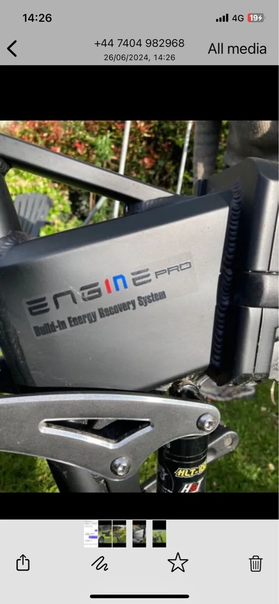 Ebike engwe engine X max speed 100km/h - Image 4