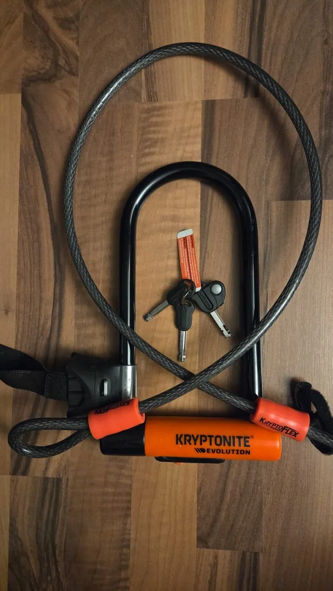 Kryptonite Evolution lock with cable - Image 1