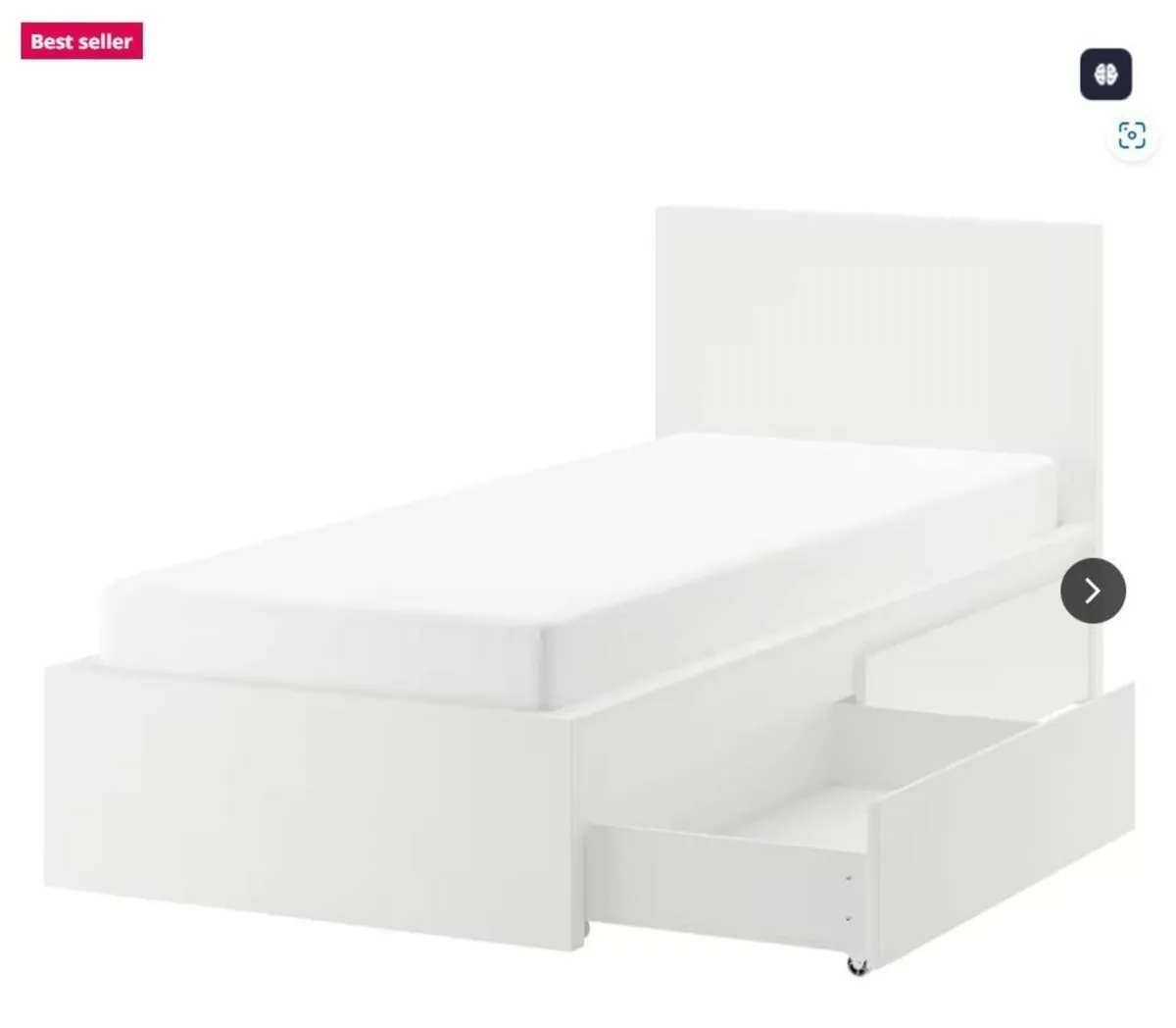 IKEA BED with Mattress - Image 1
