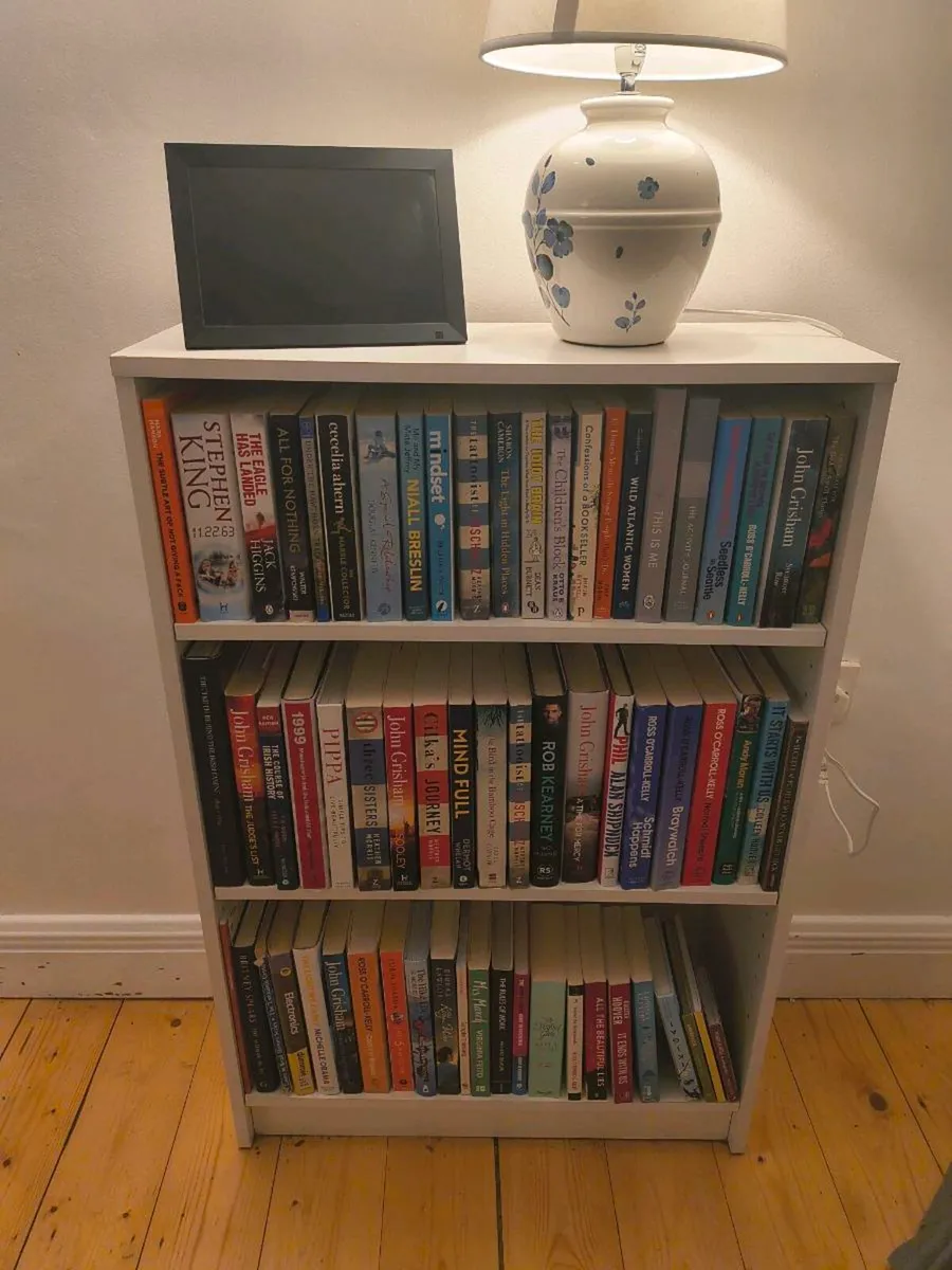 White Book Shelf
