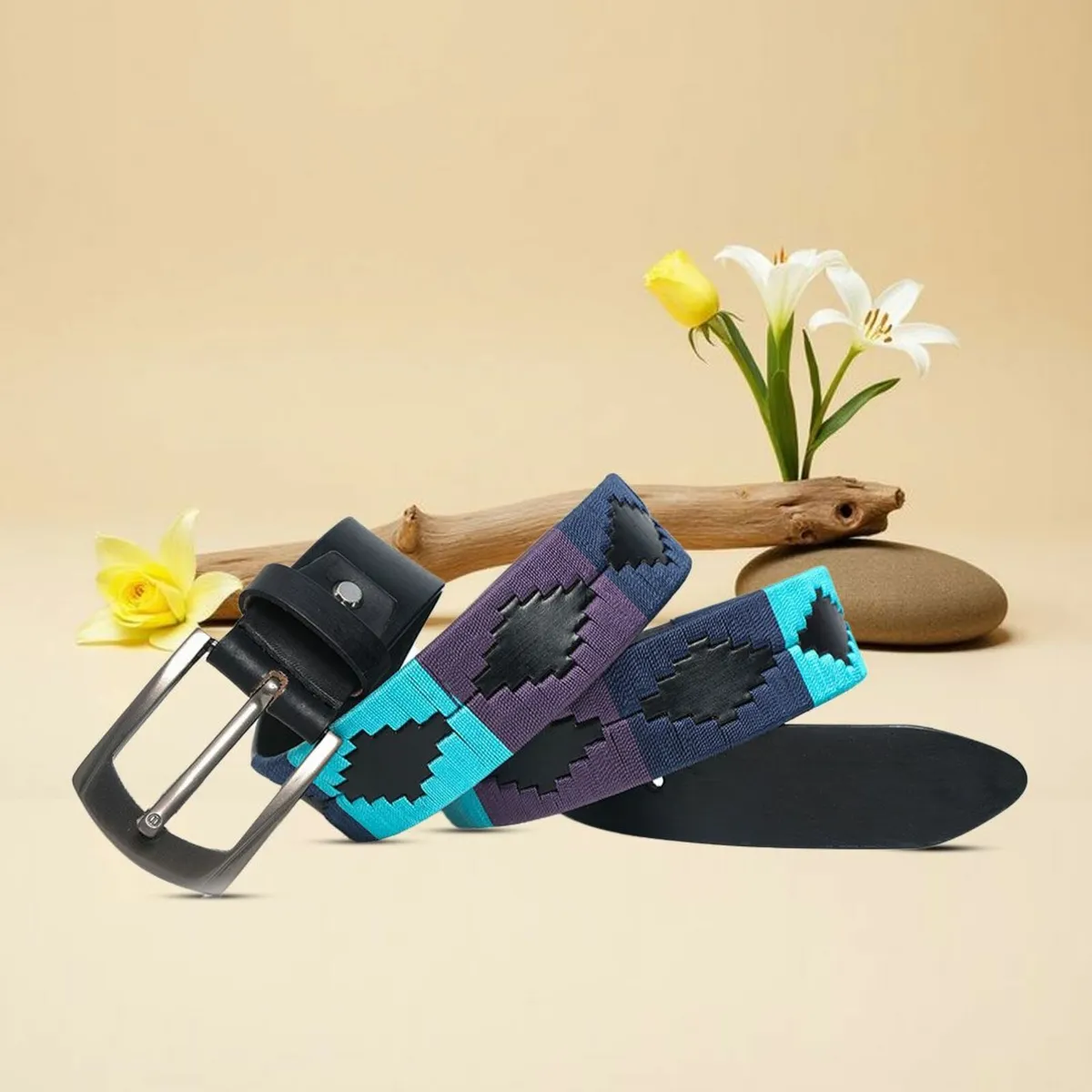 Genuine Leather Polo Belt –Unisex Western Belt - Image 1