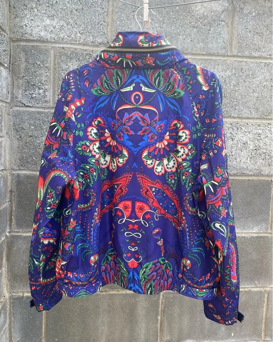 NEW Desigual Windbreaker Jacket, Size 44 - Image 4