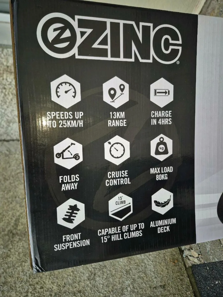 Zinc eco electric scooter - Image 2
