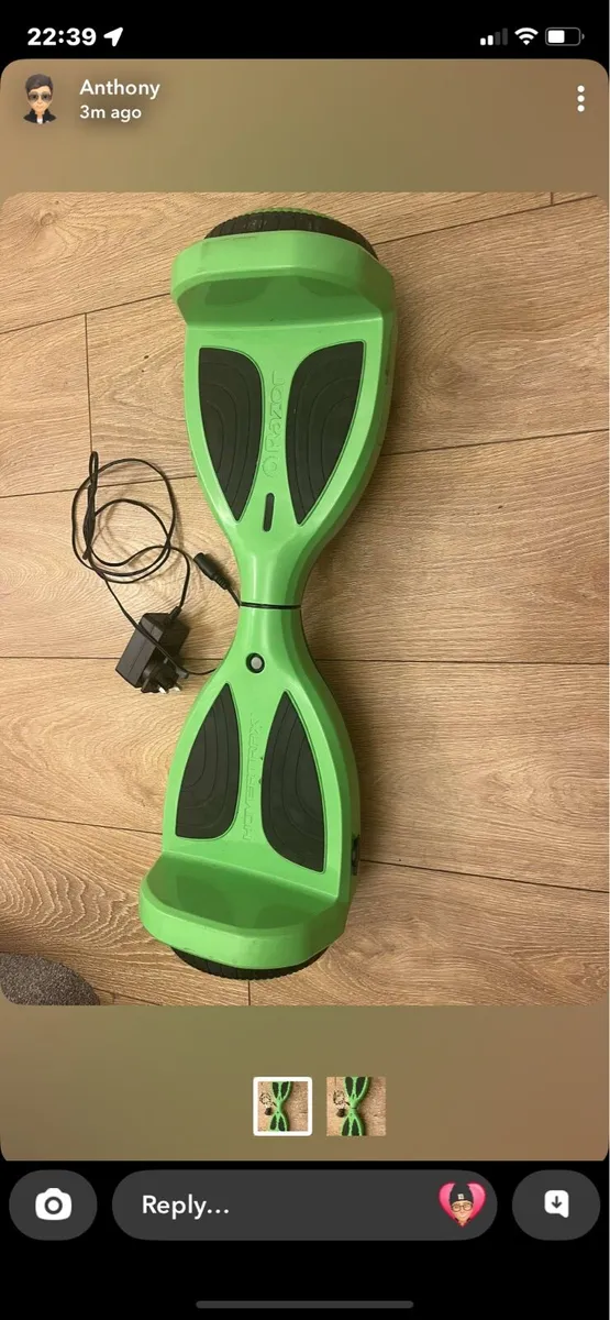 Hoverboard and cart - Image 1