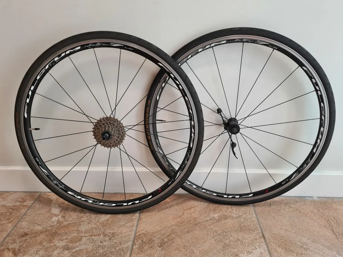 Wheels for road bike with rim brakes - Image 1