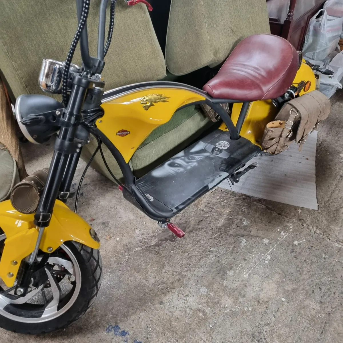 harley davidson style electric bike by shansu - Image 1