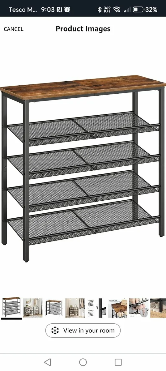 Shelf unit / shoe storage