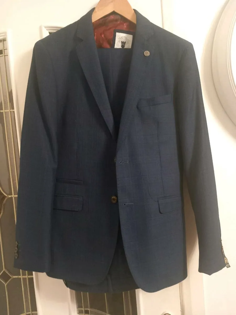 3 Piece Marc Darcy Suit - Image 2
