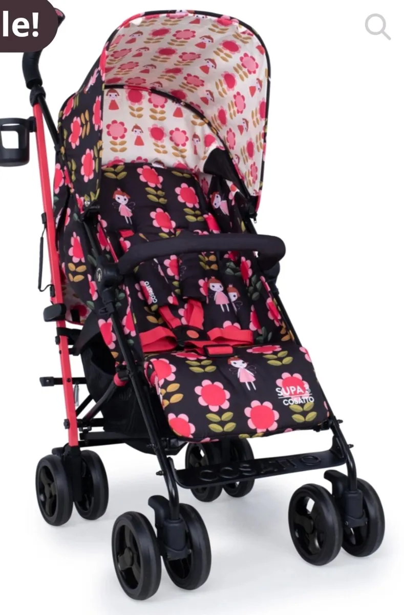 Supa 3 Stroller Fairy Garden Daisy Stroller Cossat - Image 2