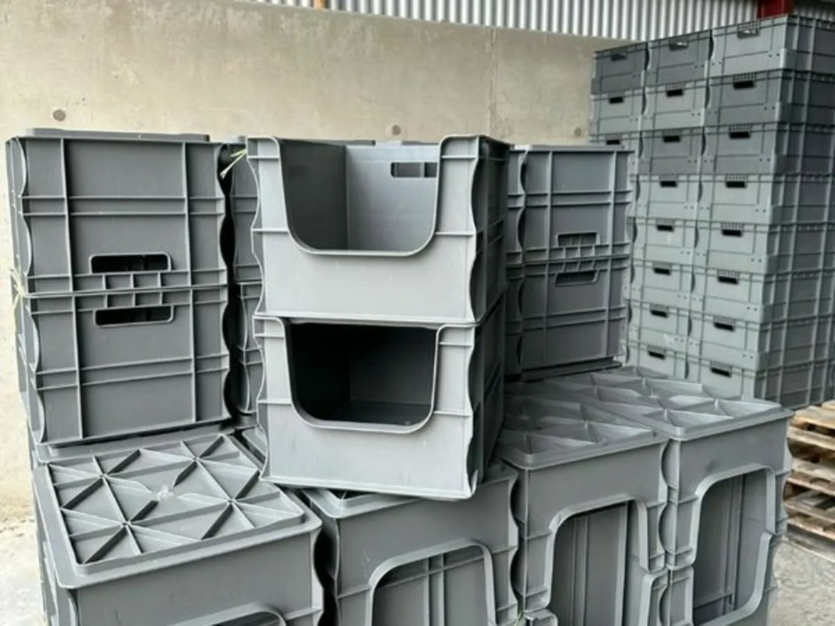 Storage Container Euro Tote Stackable Open Front - Image 3