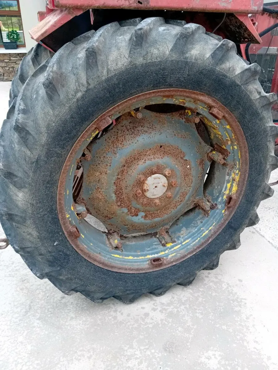 Massey 188 rear wheels and doubles r38 - Image 1