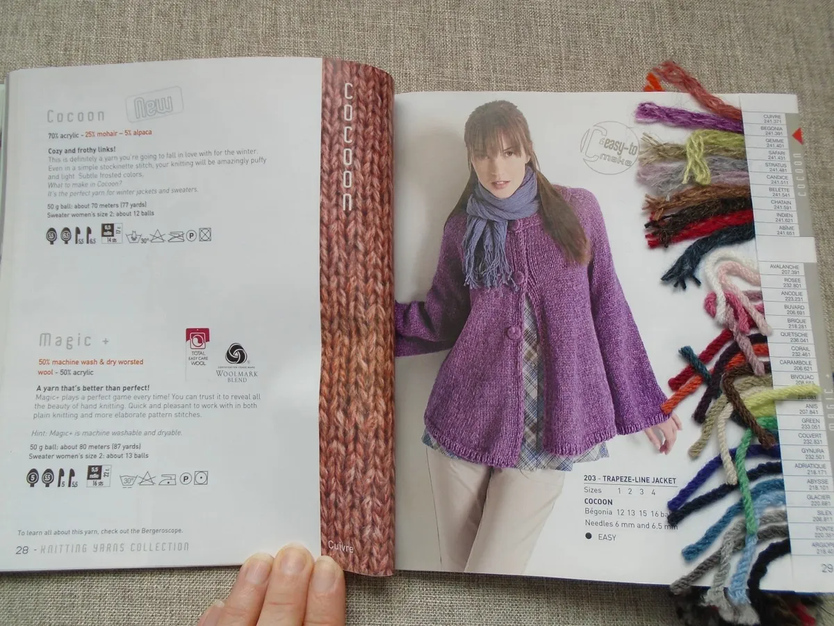 Knitting book, Knitting patterns,Craft book - Image 4