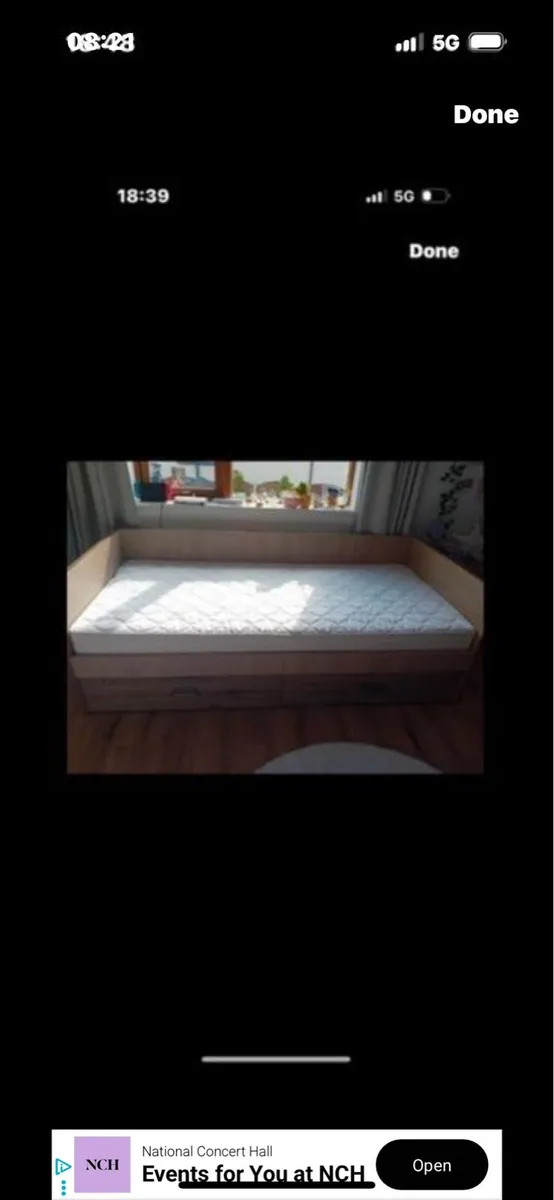 Bed and mattress - Image 2