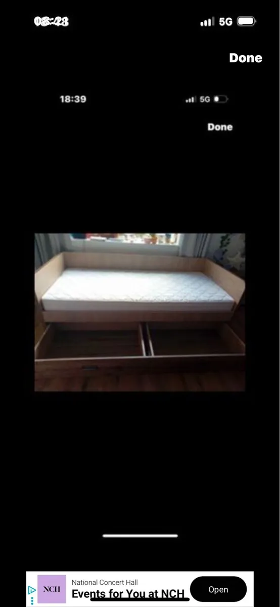 Bed and mattress - Image 4