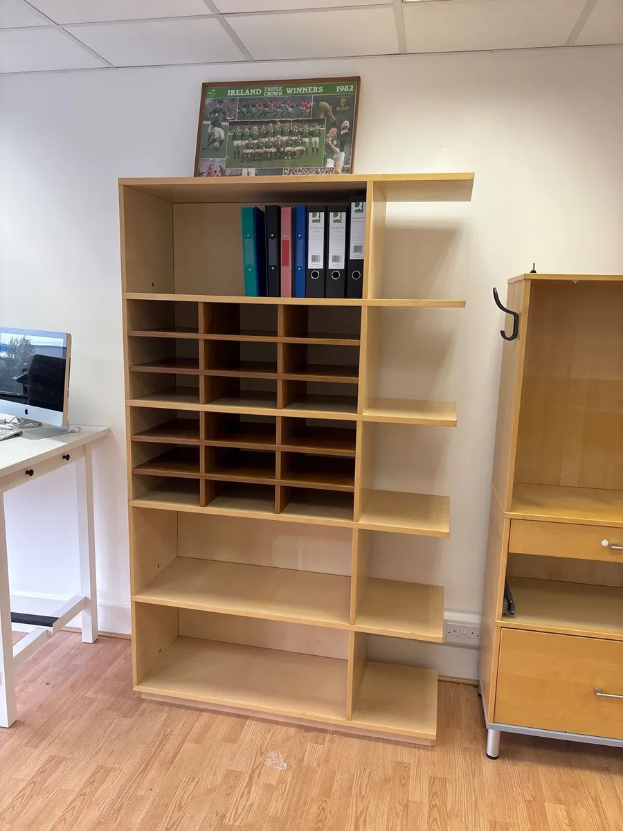 Bespoke office furniture - 2.0 meter high bookcase