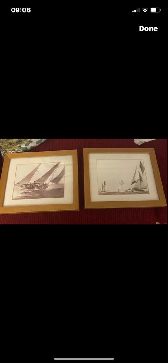 Framed Sailing Prints - Image 1