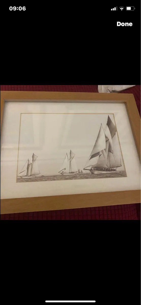 Framed Sailing Prints - Image 3