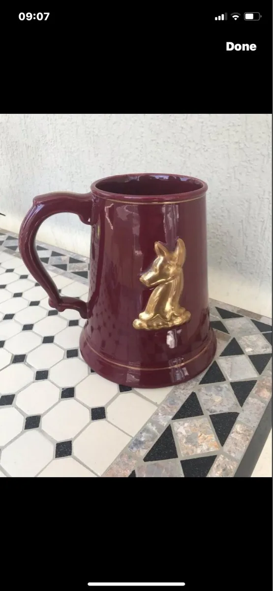 Rare 3 1/2 Pint Ceramic Tankard - Image 2