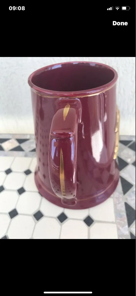 Rare 3 1/2 Pint Ceramic Tankard - Image 4
