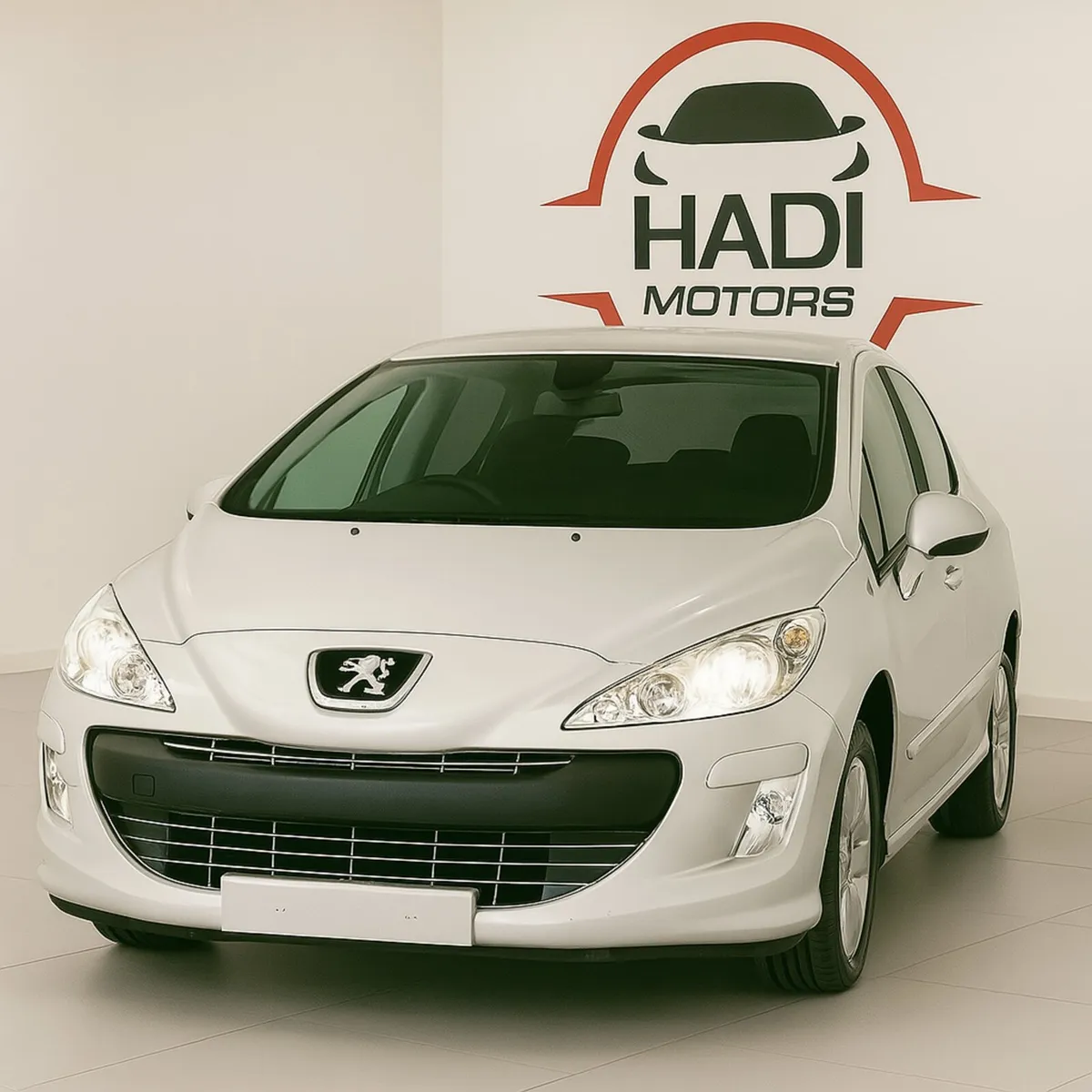 308 coupe 2010 white - Image 1