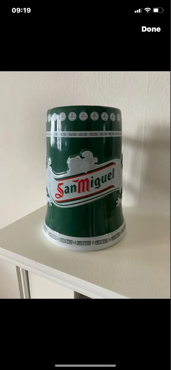 San Miguel Ceramic Tankard - Image 1