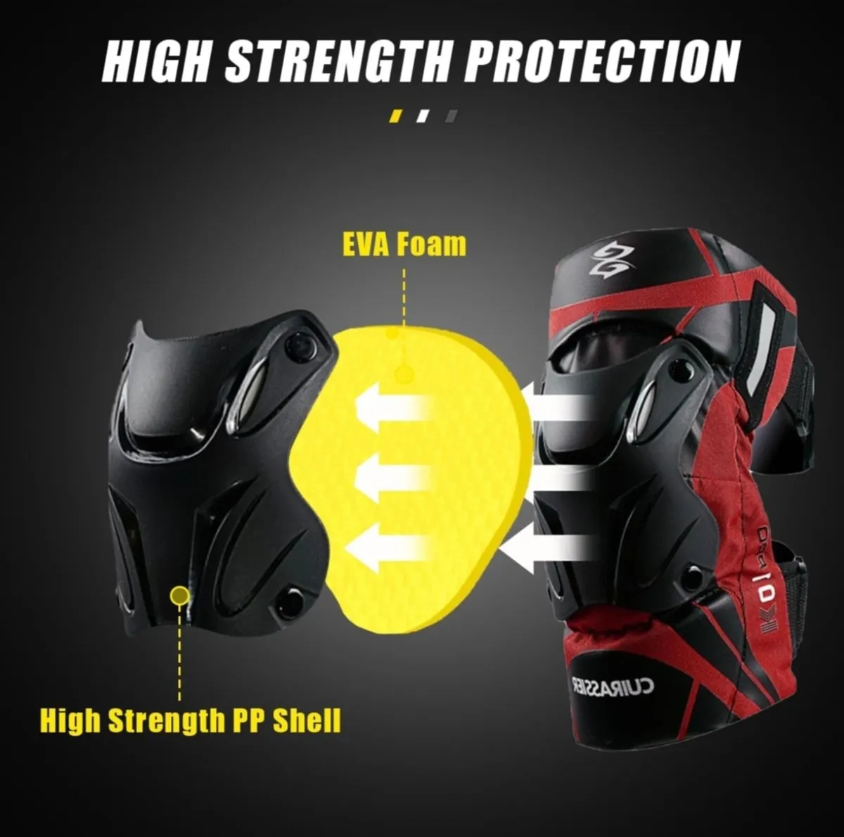 Motorcycle knee pads - Image 3