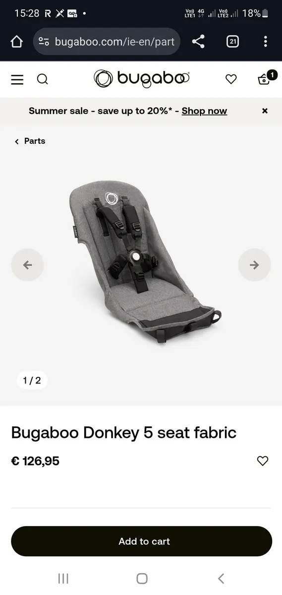 Bugaboo Donkey 5 Seat BRAND NEW