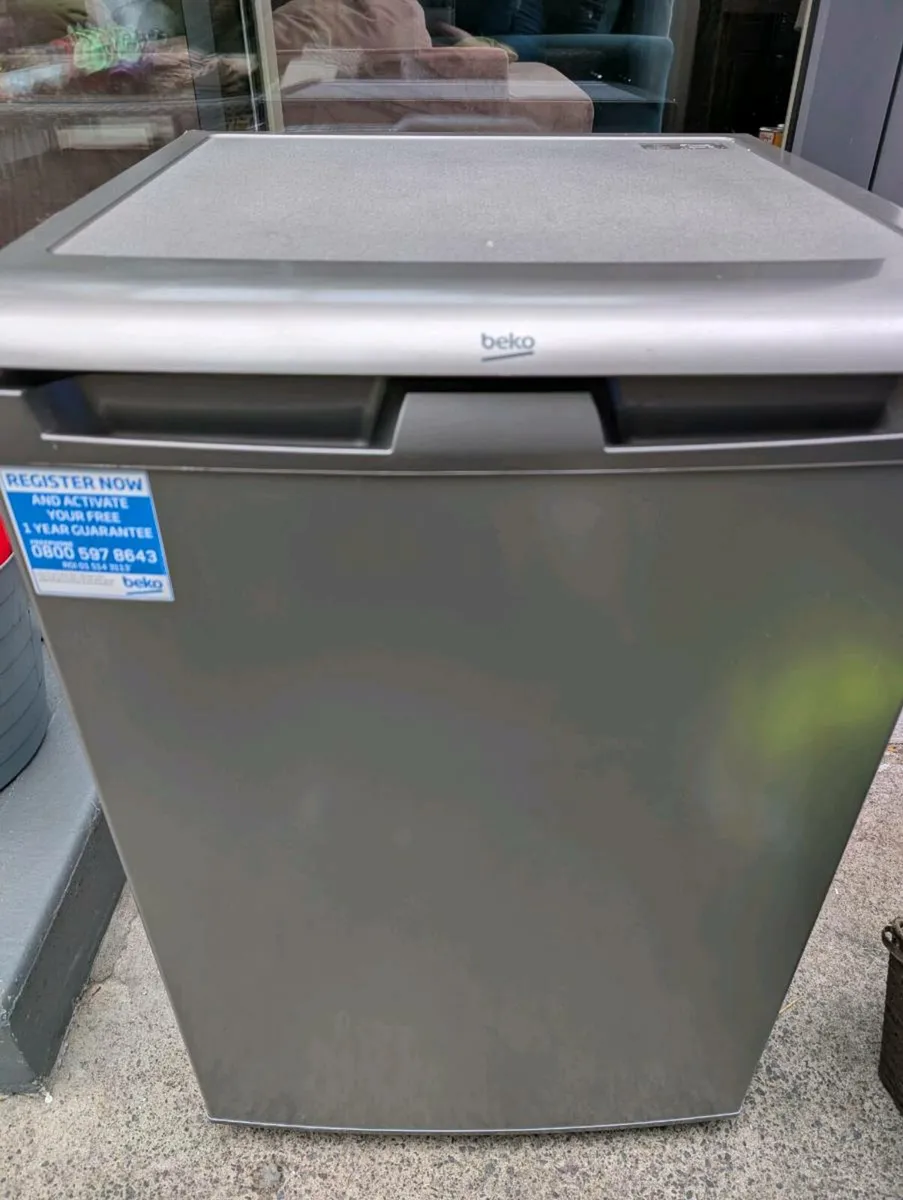 Small Beko Fridge-rarely used - Image 1