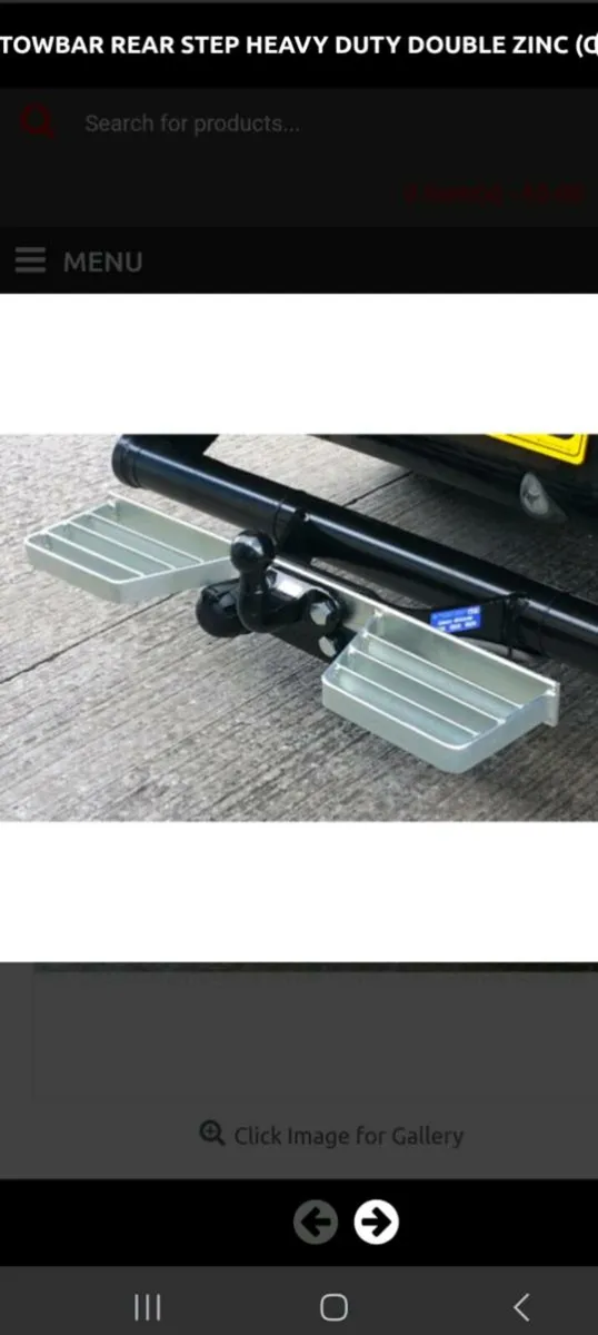 TOW BAR STEP - Image 1