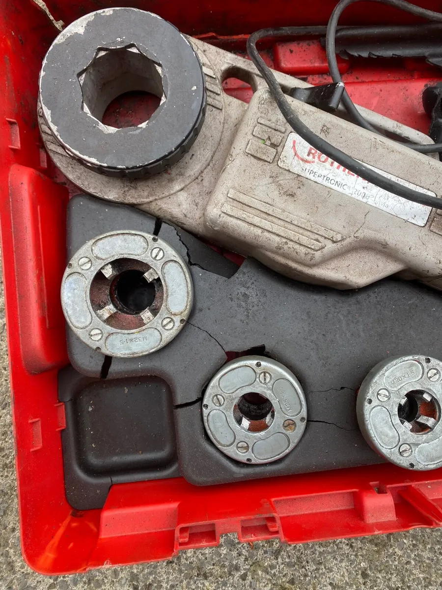 Rothenberger supertronic 2000 treaders - Image 1