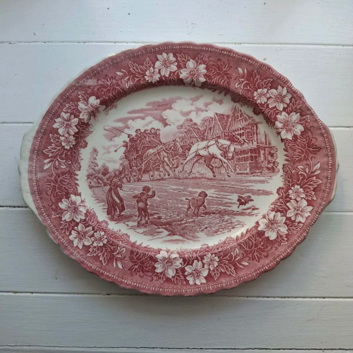 Royal Tudor Ware Platter - Image 1