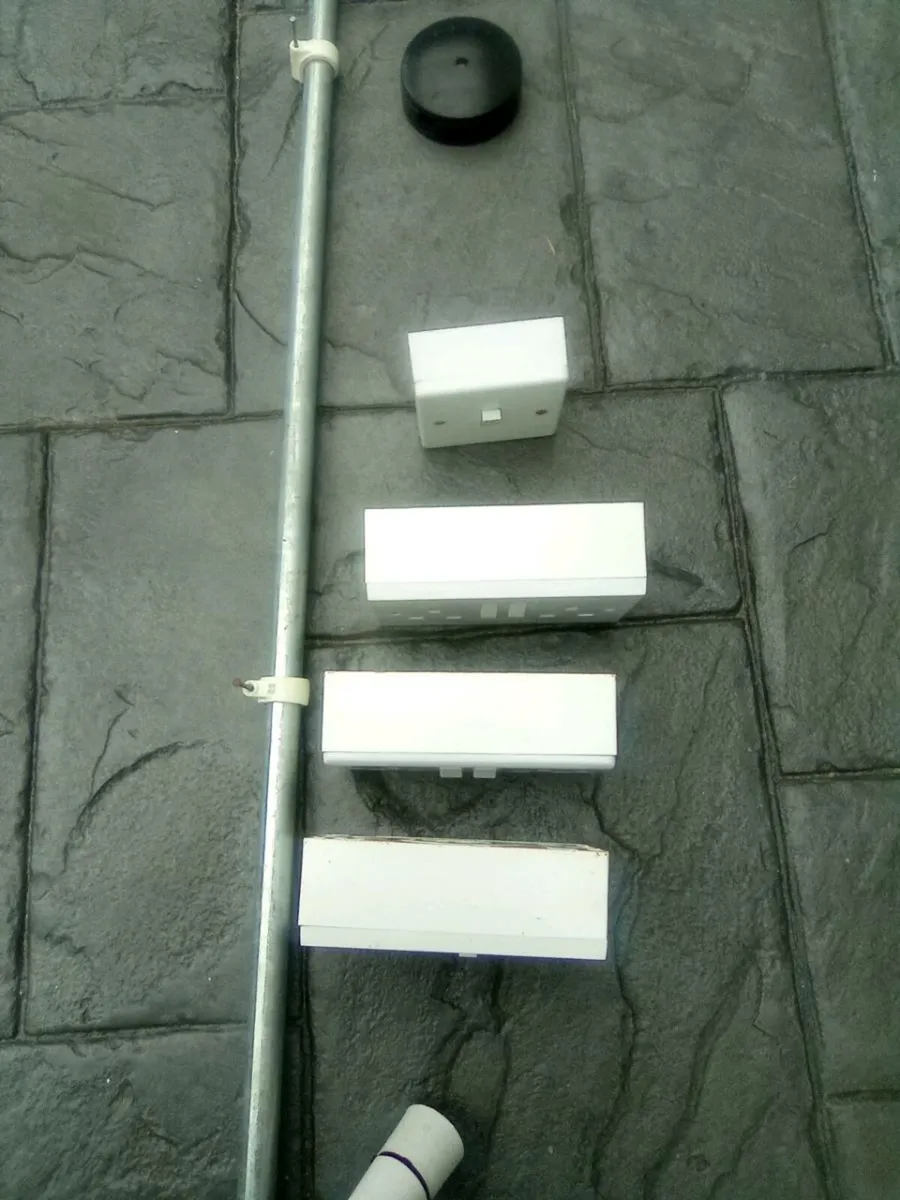 TWIN. SOCKETS . SWITCH . LIGHT .CONDUIT JOINT BOX - Image 3