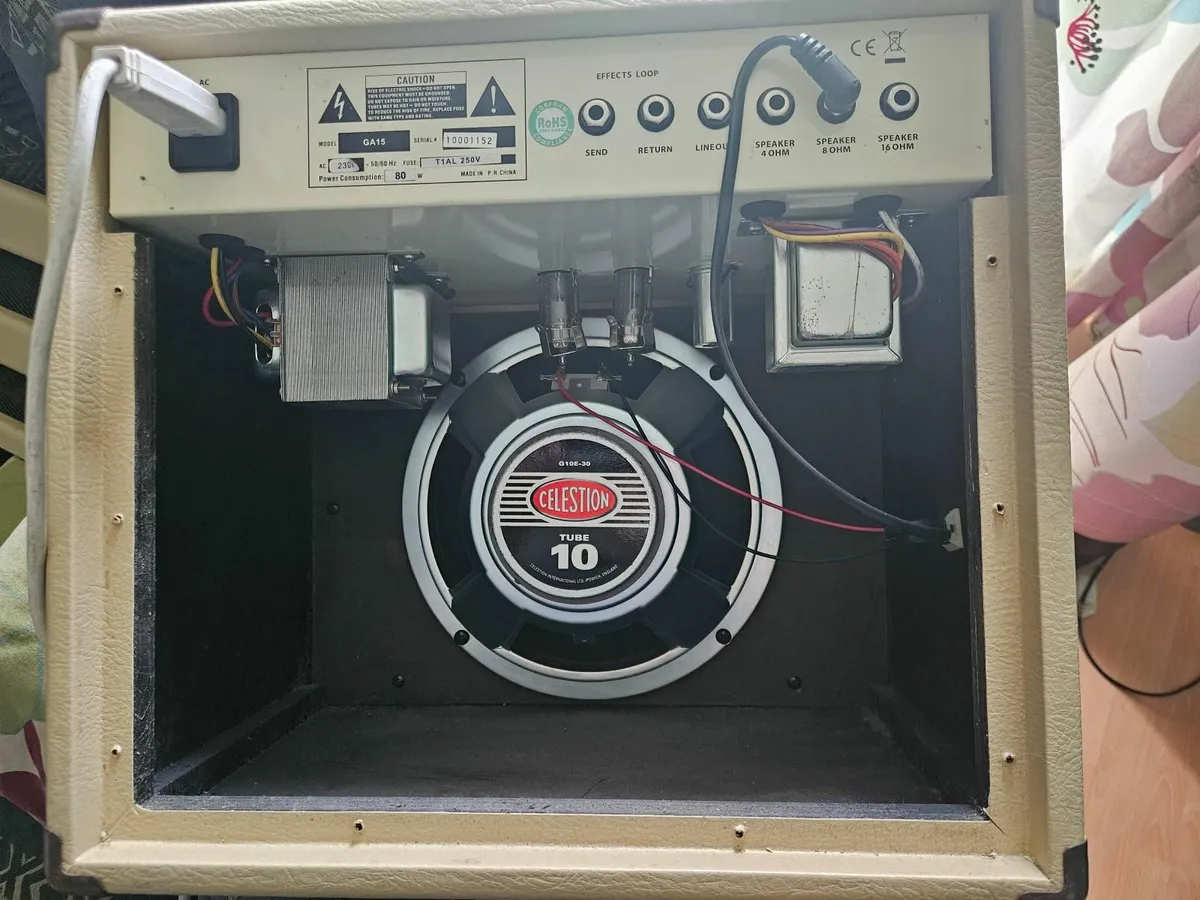 Harley Benton GA15 guitar amp. - Image 2