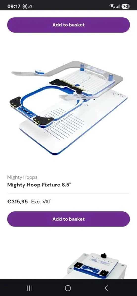 embroidery hoop station - mighty hoop - Image 2