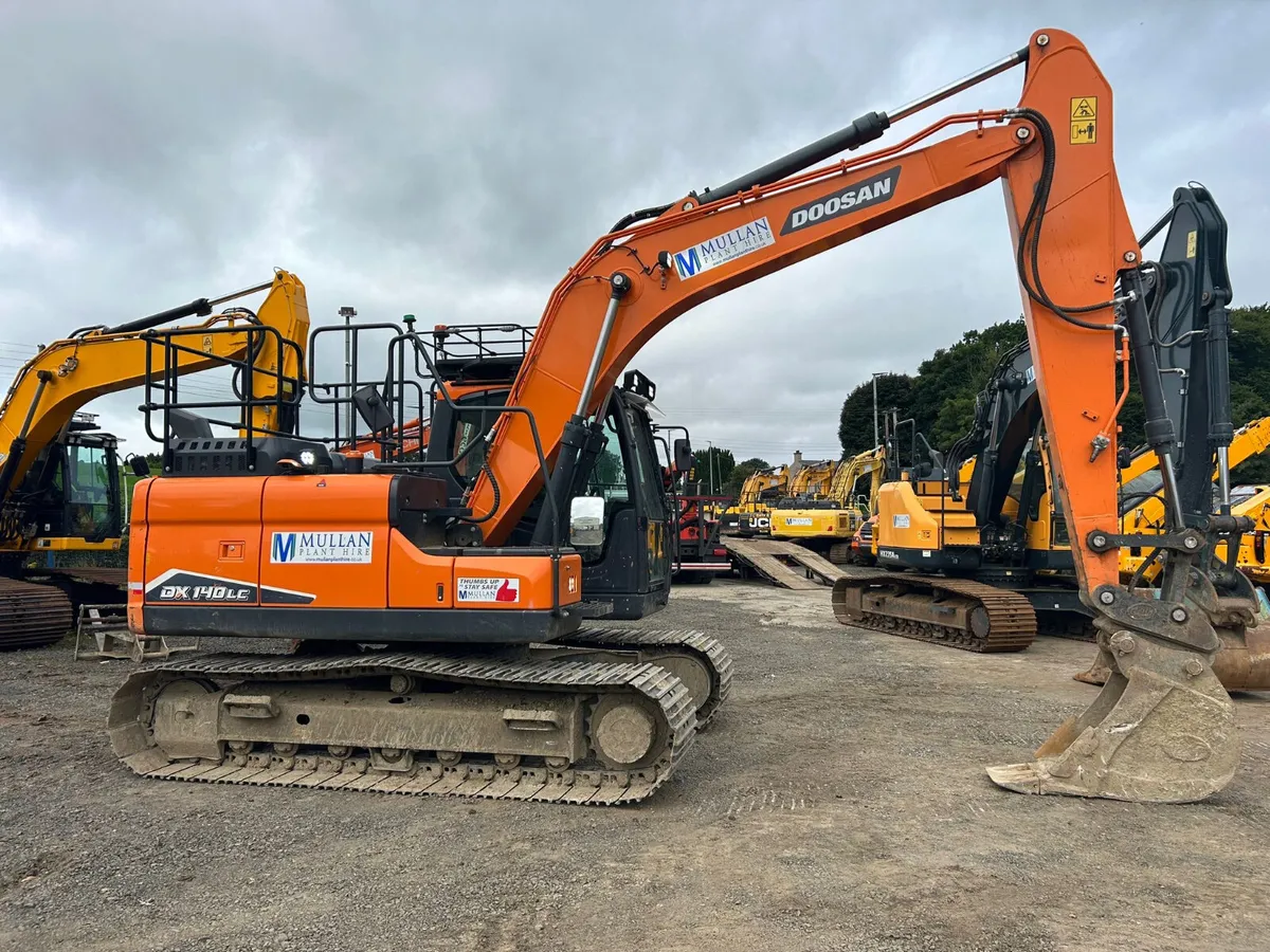 2021 Doosan DX140 LC-7 Only 4100Hrs - MULLANS - Image 1