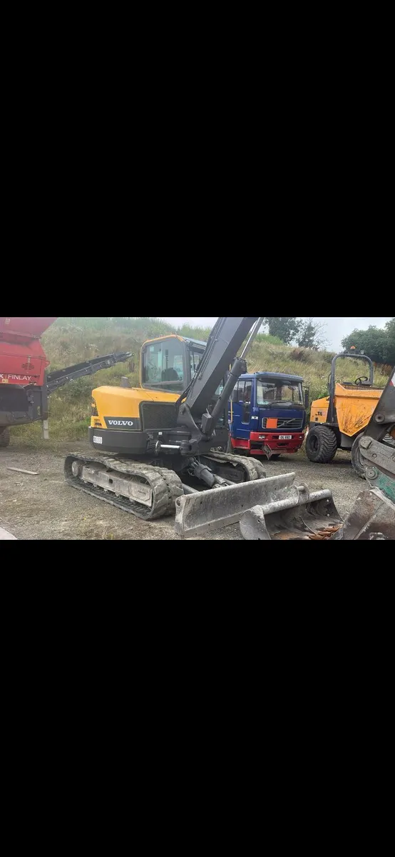 ECR88D Volvo excavator - Image 1