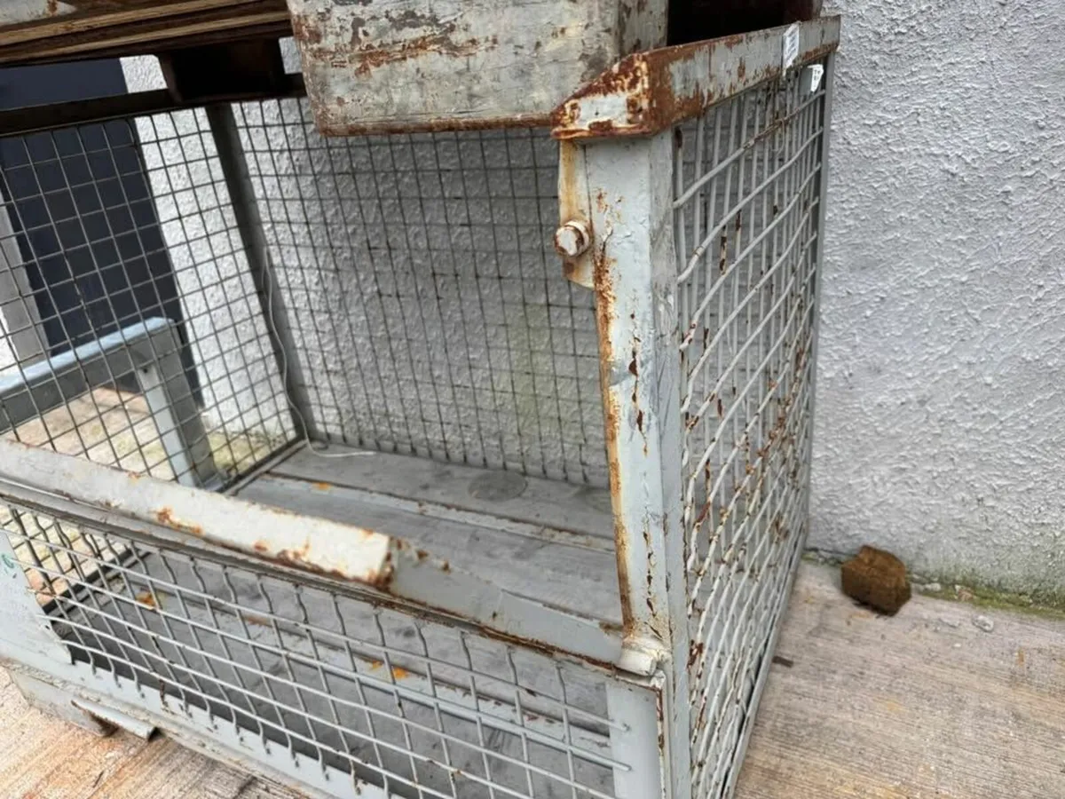 STACKABLE MESH GITTERBOX STILLAGE CAGE - Image 1