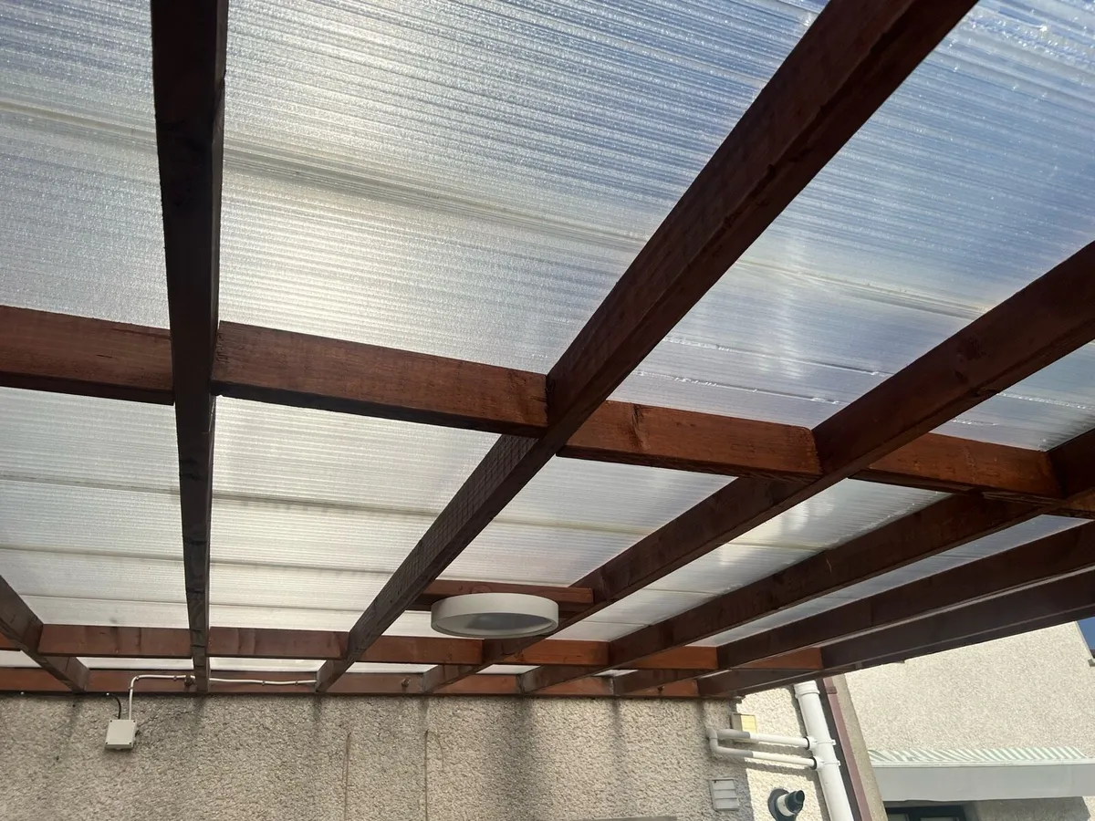 Perspex pergola roof panels - Image 1