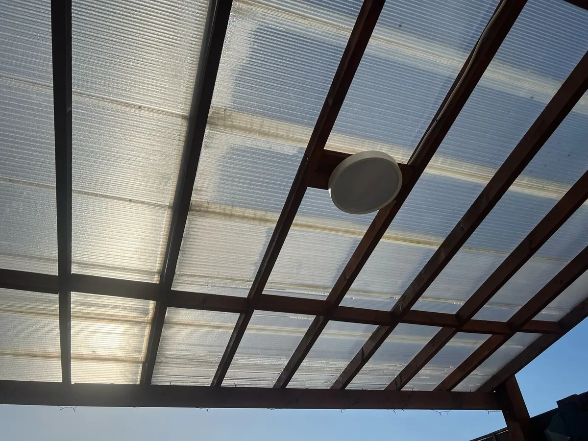 Perspex pergola roof panels - Image 2