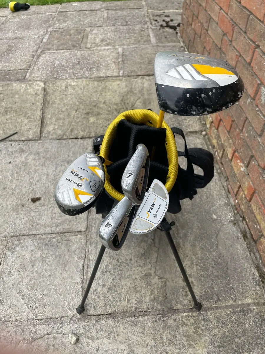 Children’s metal Golf club set - age 10 - Image 2
