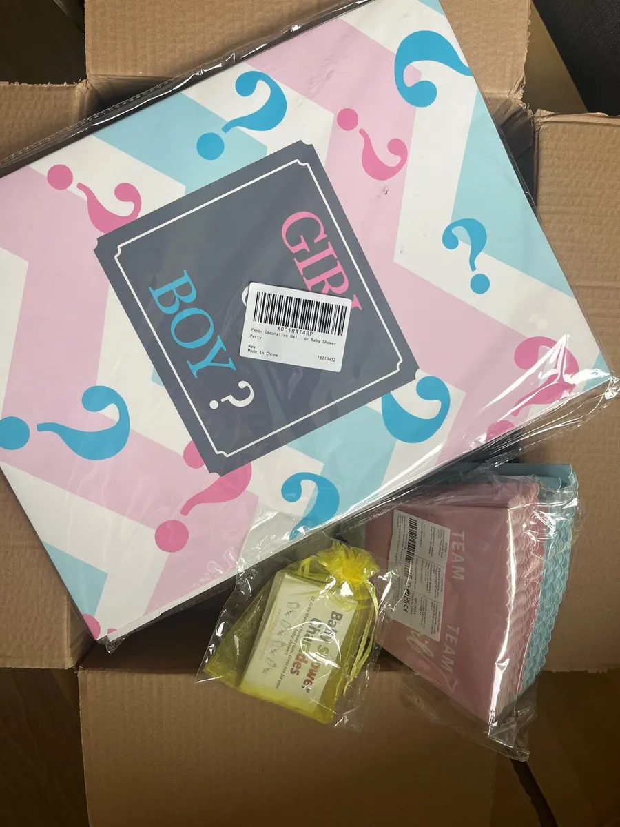 Gender Reveal Party Set