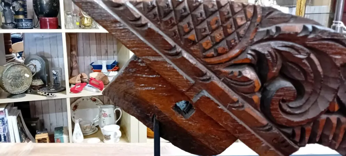 Antique Indonesian Archetectual Salvage Lamp - Image 3