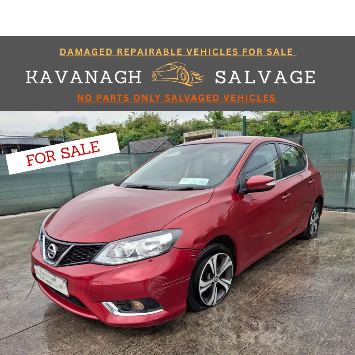 2016 Nissan Pulsar diesel very light damage - Image 1
