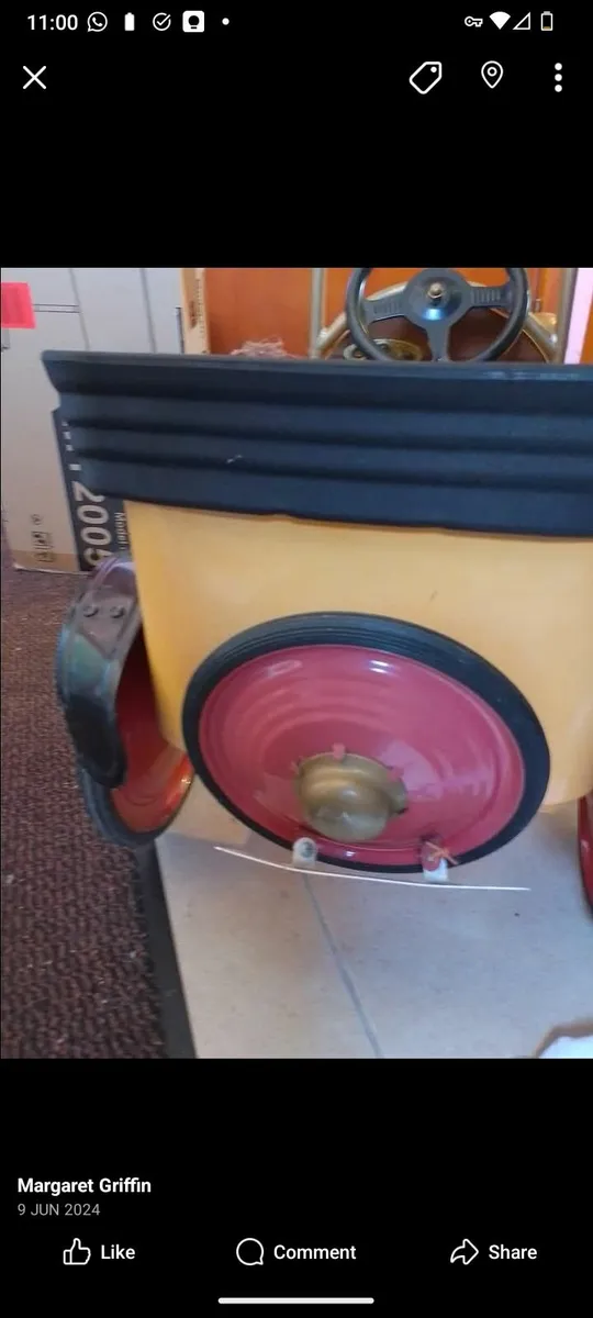 Vintage brum children's pedal car - Image 3